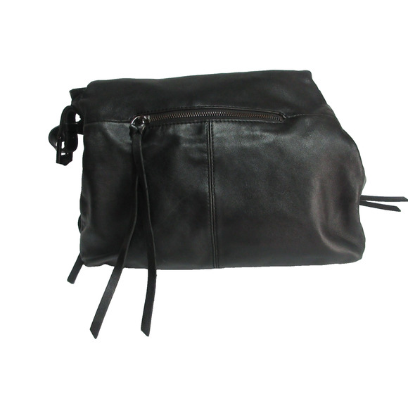 aimee kestenbergBlack Shoulder Handbags Leather Multi Pockets Logo Buttery Soft - Picture 3 of 11